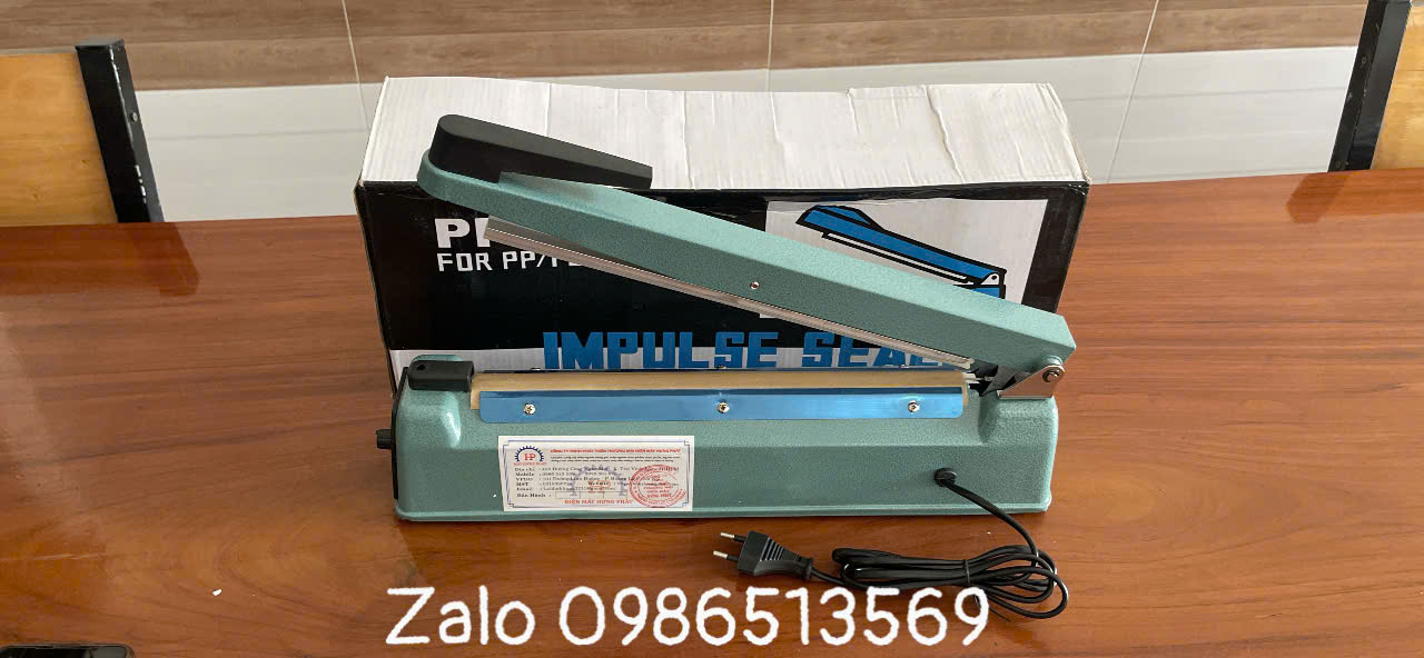Máy hàn miệng túi PFS300 dây 8mm