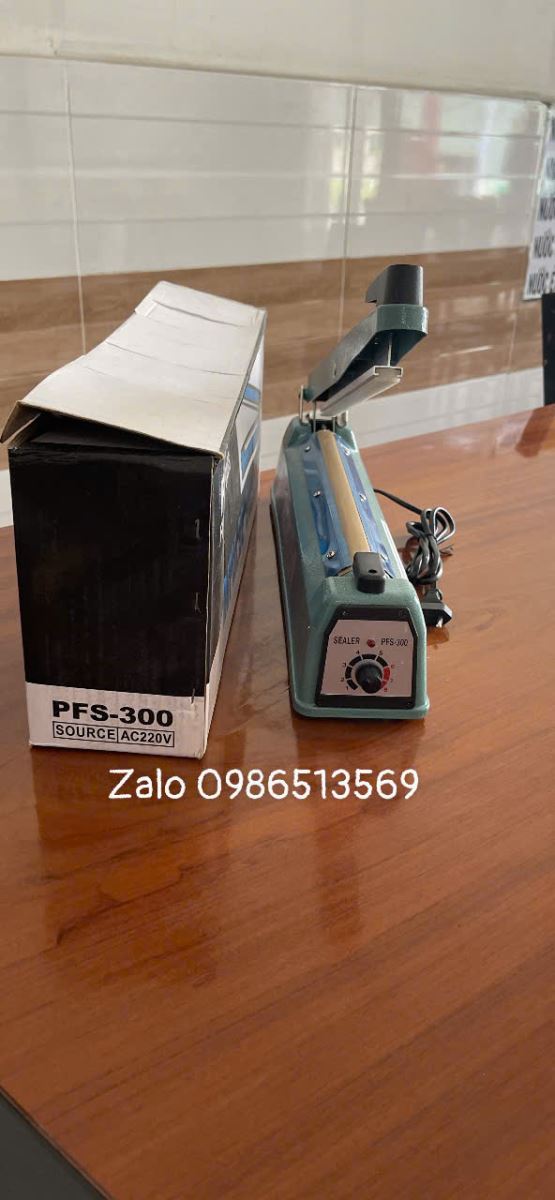 Máy hàn miệng túi PFS300 dây 8mm